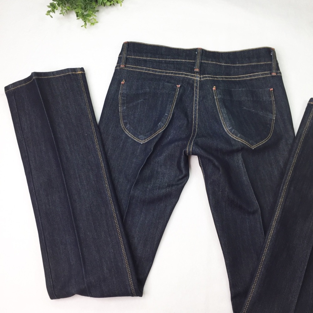 Straight Leg James Jeans Dry Aged Denim Dark Wash